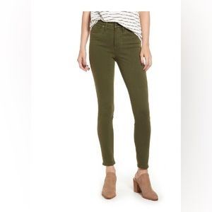 Madewell Olive Jeans
